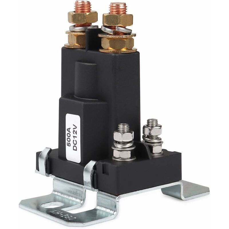 Relay 500 Amp Dc 12V 4 Pin High Current Starter Spst Car Auto Start Contactor Double Batteries Isolator V1188-MS-227-1374