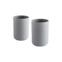 2 pcs Toothbrush Cups, Bathroom Toothbrush Holder, Mug, Plastic Cup 300Ml (Grey & Grey) V1188-MS-227-1379