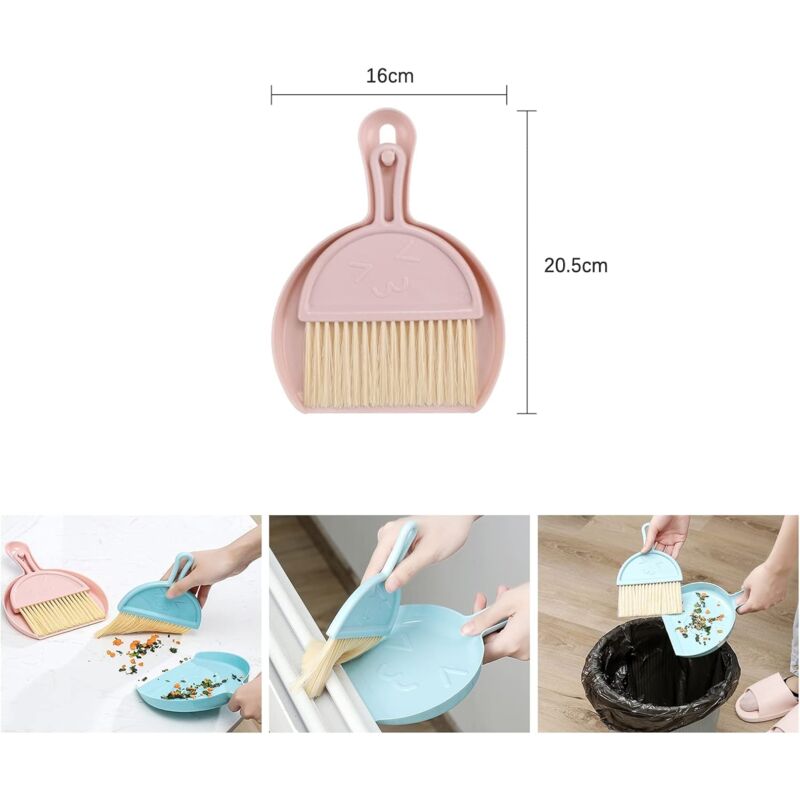 Mini Dustpan And Brush, Mini Multifunction Table Brush, Broom Dustpan And Dustpan Design, Broom And Dustpan V1188-MS-227-1382