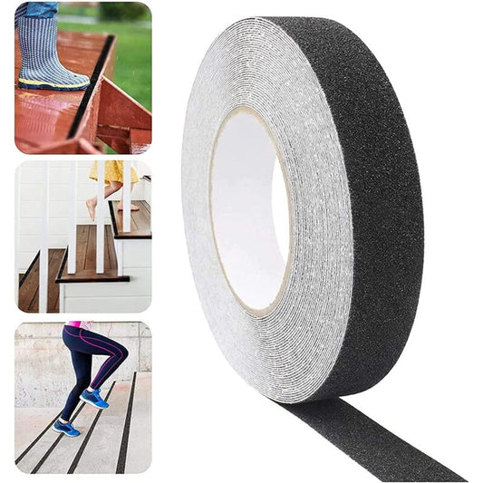 Anti Slip Tape, 15M25Mm Anti Slip Tape For Stairs Adopts Self-Adhesive Design, Pvc Anti Slip Tape For All V1188-MS-227-1383