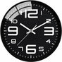 Silent Clock, 30Cm Quartz Silent Clocks, Battery Powered, Modern Style Designed For Home, Office And School V1188-MS-227-1386