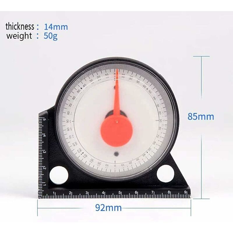 Mini Inclinometer Measuring Tool Tilt Level Protractor Angle Finder Clinometer Slope Angle Meter With V1188-MS-227-1389