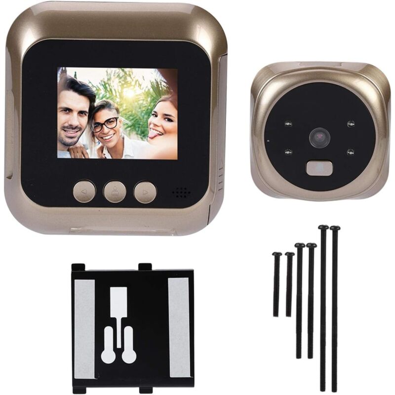 Door Viewer 2.4 Inch Hd Display Screen Smart Home Doorbell Security Camera Electronic Door Viewer For Home V1188-MS-227-1391