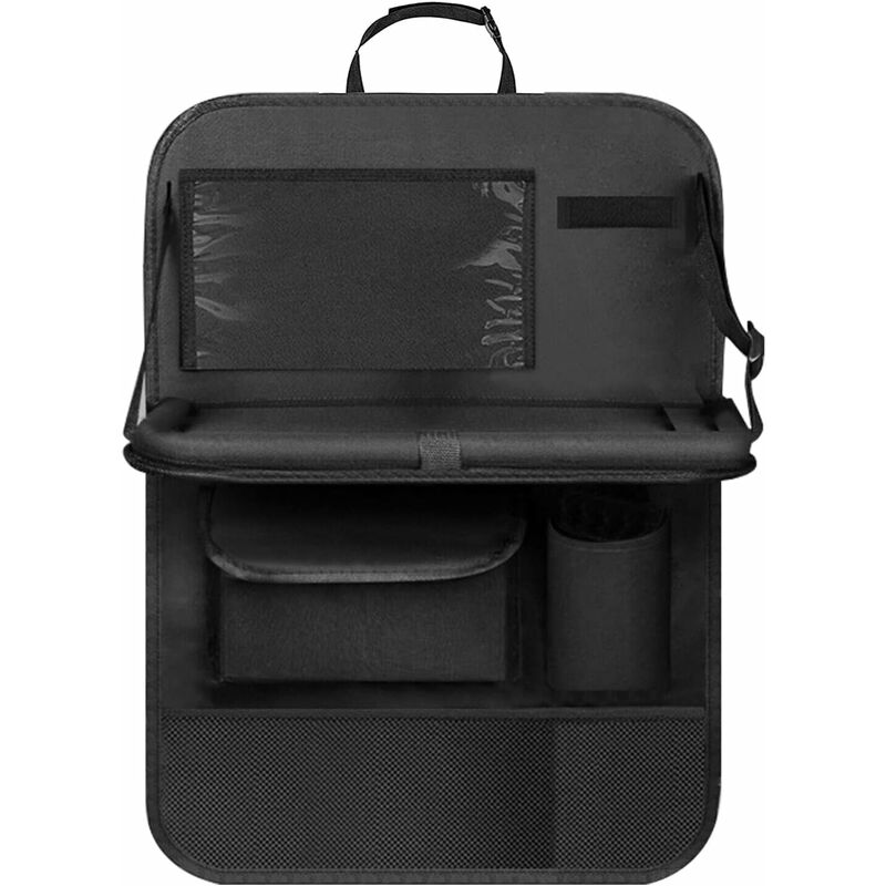 Car Organizer For Kids, Back Seat Protector With Clear Pocket, Organizer With Tray And Phone/Ipad V1188-MS-227-1393