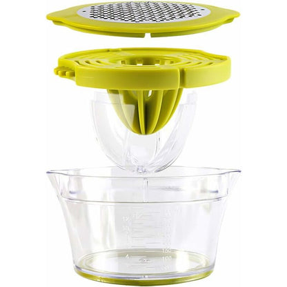 Multifunction Manual Juicer, 4 In 1 Citrus Juicer For Oranges, Lemons, Citrus Fruits, With 1 Reamer, Engraved V1188-MS-227-1395