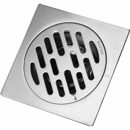 Floor Drain Stainless Steel Thick Anti-Odor Square Shower Drain For Bathroom 100Mm (Style : 2) V1188-MS-227-1407