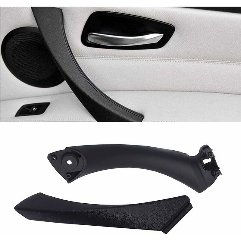Compatible With 3 Series E90/E91/E92/E93 Door Handle, Right Passenger Door Pull Handle + Outer Cover (Fit 3 V1188-MS-227-1409