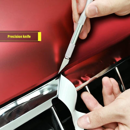 Car Accessories Squeegee Kit, With Felt Squeegee, Hobby Knife For Application Or Scraping With Cutter And V1188-MS-227-1416
