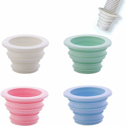 4 pcs Deodorizing Drain Seals Sewer Seals Drain Plug Rings For Washing Machine Kitchen Cleaning Tools V1188-MS-227-1420