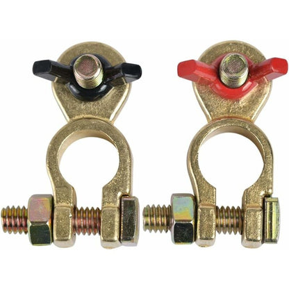 12V/24V Battery Terminal Battery Terminals Battery Connectors With Wing Nut(1 Pair) V1188-MS-227-1427