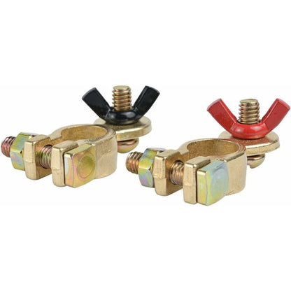 12V/24V Battery Terminal Battery Terminals Battery Connectors With Wing Nut(1 Pair) V1188-MS-227-1427