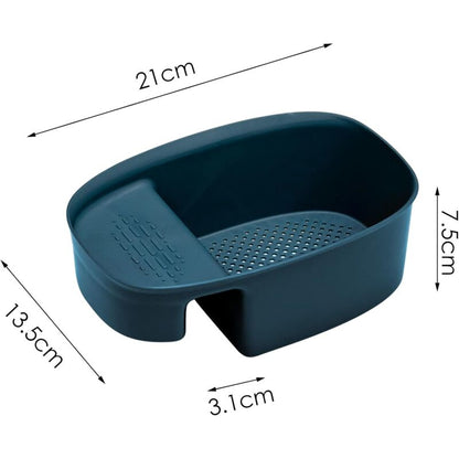 Kitchen Drain Baskets, Hanging Sink Basket Drain Holder Hanging Storage Shelf Sponge Holder Sink Drain Basket V1188-MS-227-1436