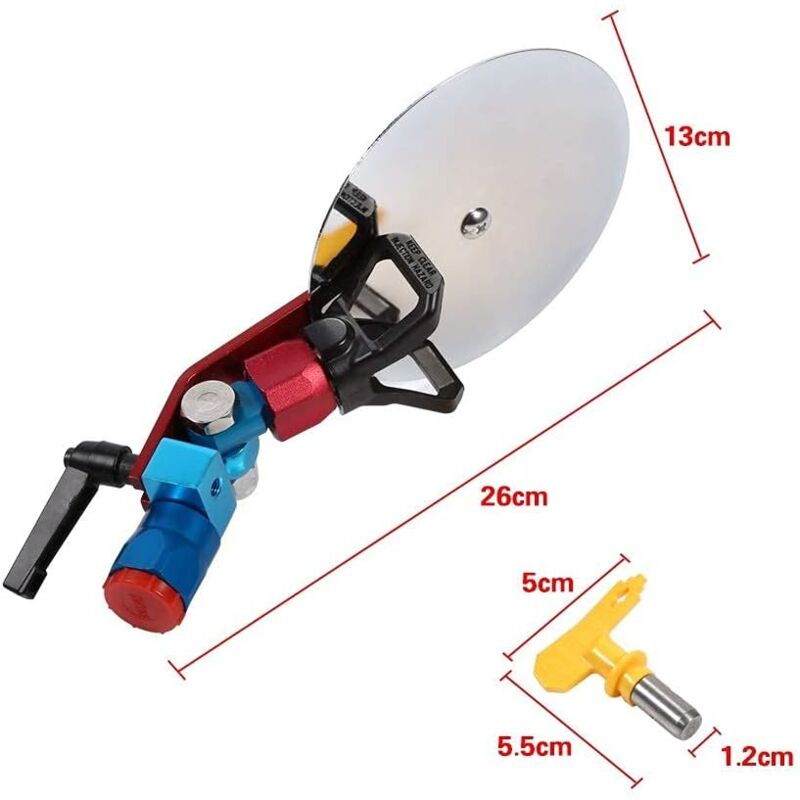 Spray Tool Guide - Universal Spray Guide Tool For 315 Airless Paint Sprayer 7/8 Inch V1188-MS-227-1437