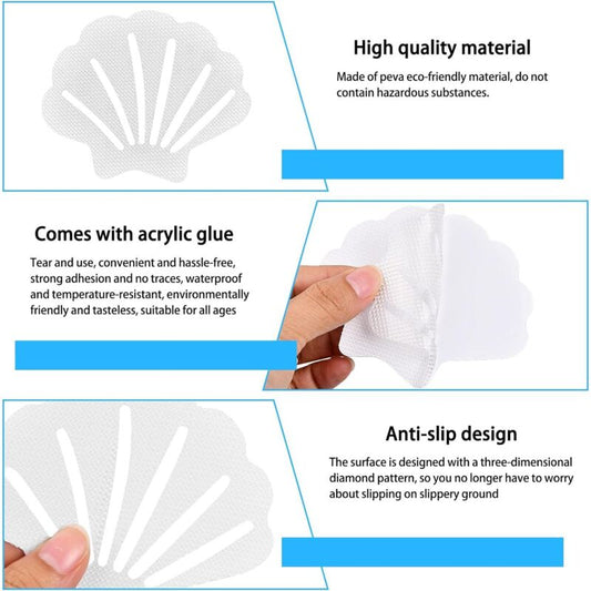 20 pcs Non Slip Shower Stickers, Anti Slip Stickers Safety Bathtub Strips For Bathtub, Showers, Adhesive V1188-MS-227-1441