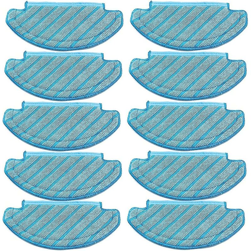 10 pcs Washable Cloth Mop Pads RObot Vacuum Cleaner Replacement Parts V1188-MS-227-1449