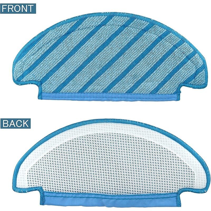 10 pcs Washable Cloth Mop Pads RObot Vacuum Cleaner Replacement Parts V1188-MS-227-1449