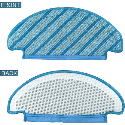 10 pcs Washable Cloth Mop Pads RObot Vacuum Cleaner Replacement Parts V1188-MS-227-1449