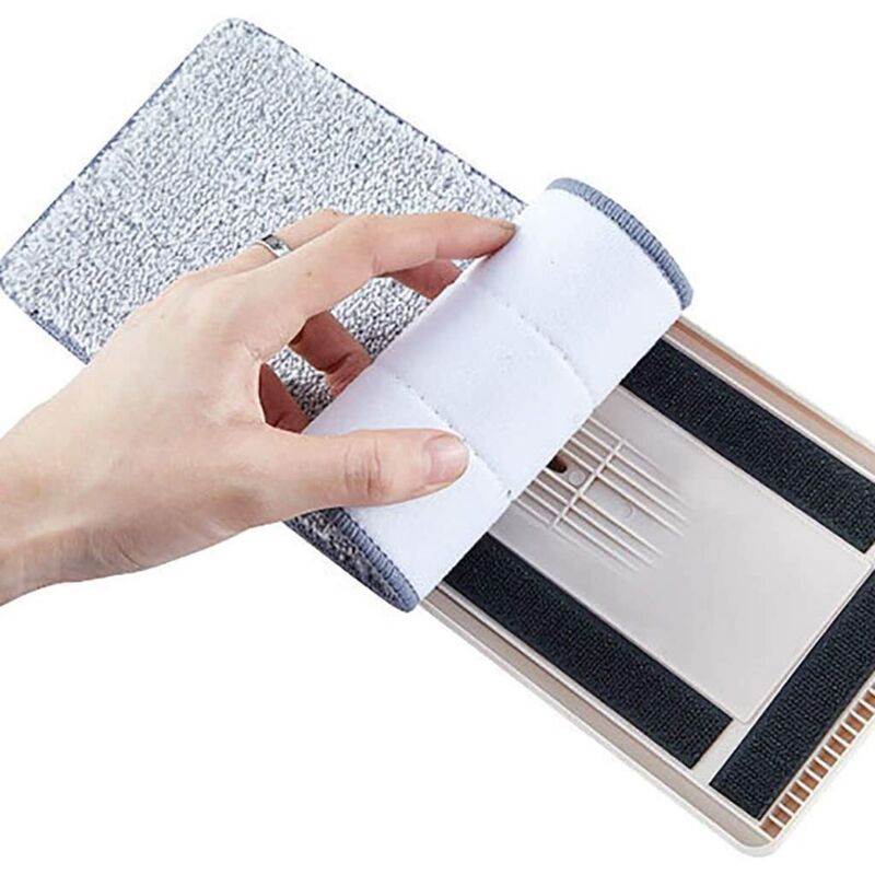 Super Absorbent Mop Head Refills - Washable Microfiber Household Mop Head Cleaning Pad Microfiber Washable V1188-MS-227-1453