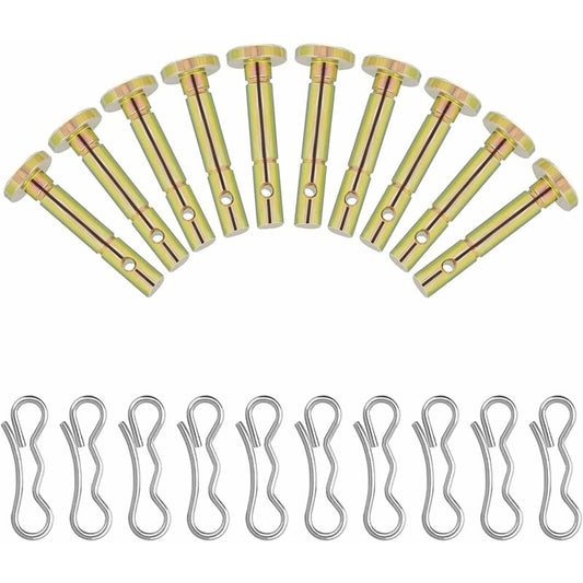 10 pcs Shear Pins, Replacement Cotter Pins, Replacement Shear Pin, For Spare Parts, Snow Blower Replacement V1188-MS-227-1460