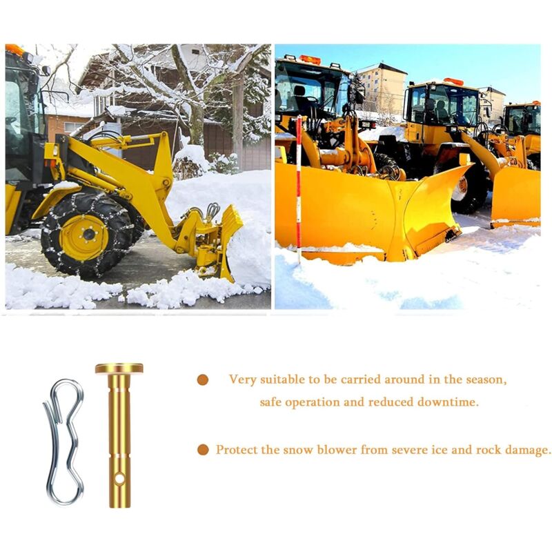 10 pcs Shear Pins, Replacement Cotter Pins, Replacement Shear Pin, For Spare Parts, Snow Blower Replacement V1188-MS-227-1460