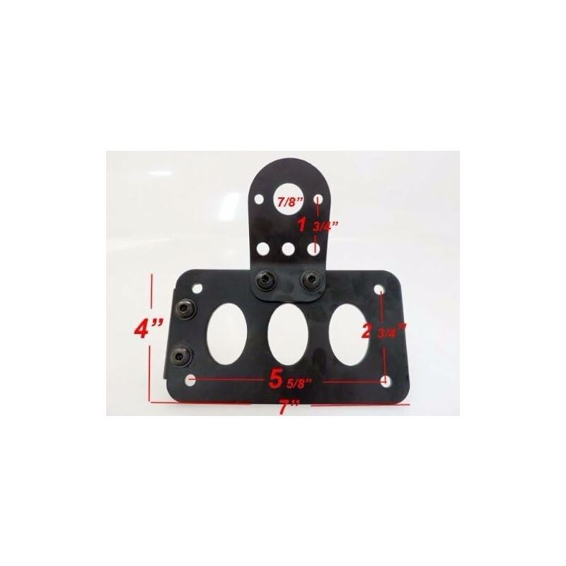 License Plate Bracket Easy Fix Mounting Kit Motorcycle Part For Harley V1188-MS-227-1461