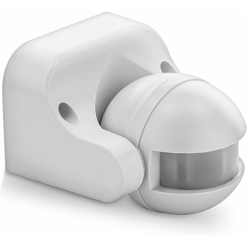 1X Infrared Motion Detector Surface Wall Mount Indoor Outdoor Splashproof 180 degrees Tiltable Working Area V1188-MS-227-1462