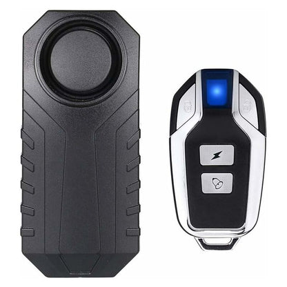 Wireless Motorcycle/Bike Security Anti-Theft Alarm With Remote Control, Ip55 Waterproof, 113 Db Super Loud V1188-MS-227-1466