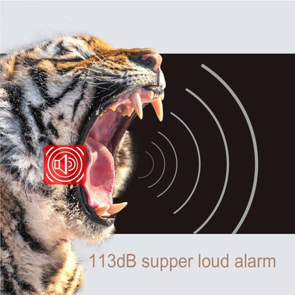 Wireless Motorcycle/Bike Security Anti-Theft Alarm With Remote Control, Ip55 Waterproof, 113 Db Super Loud V1188-MS-227-1466