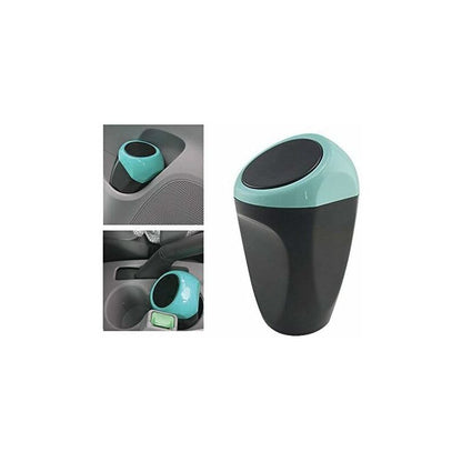 Mini Car Trash Can Plastic Waste Bin 16X8Cm Garbage Can Storage Container For Car V1188-MS-227-1467