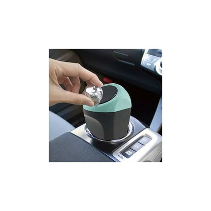 Mini Car Trash Can Plastic Waste Bin 16X8Cm Garbage Can Storage Container For Car V1188-MS-227-1467