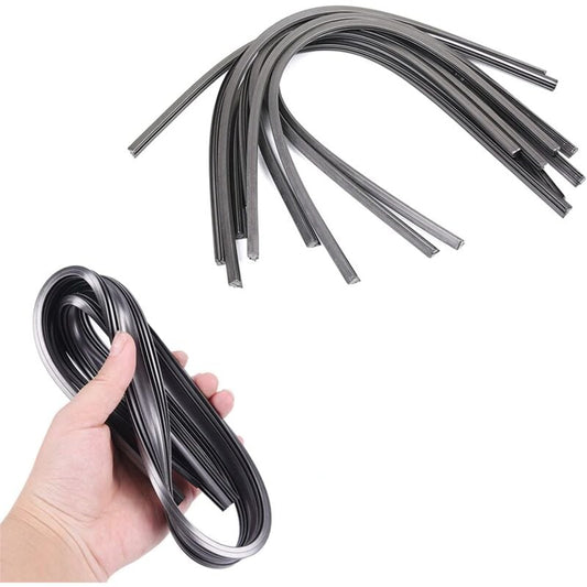 Cuttable Windshield Wiper Blades, Replacement Rubber, Prevents Glass DAmage, 8 Pieces, 700 Mm (Wipers Not V1188-MS-227-1468