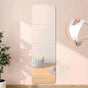 4 Pieces Mirror Sticker, 20 X 20 Cm Acrylic Adhesive Mirror Door, Square Wall Sticky Mirror Flexible V1188-MS-227-1471