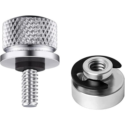 Motorcycle Seat Mounting Bolt Nuts Set 1 Set Seat Mounting Bolt Motorcycle Aluminum Saddle With Thread For V1188-MS-227-1478