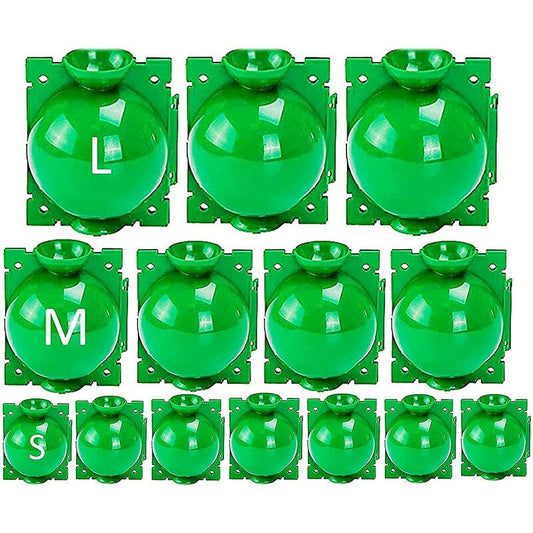 14 pcs Plant ROoting Box Propagation Ball, Grafting Box High Pressure Propagation Ball Box Plant ROoting V1188-MS-227-1479