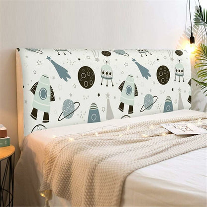 Headboard Covers, Stretch Printing Dustproof Bed Headboard Cover Dustproof Protector For Headboard, Modern V1188-MS-227-1482