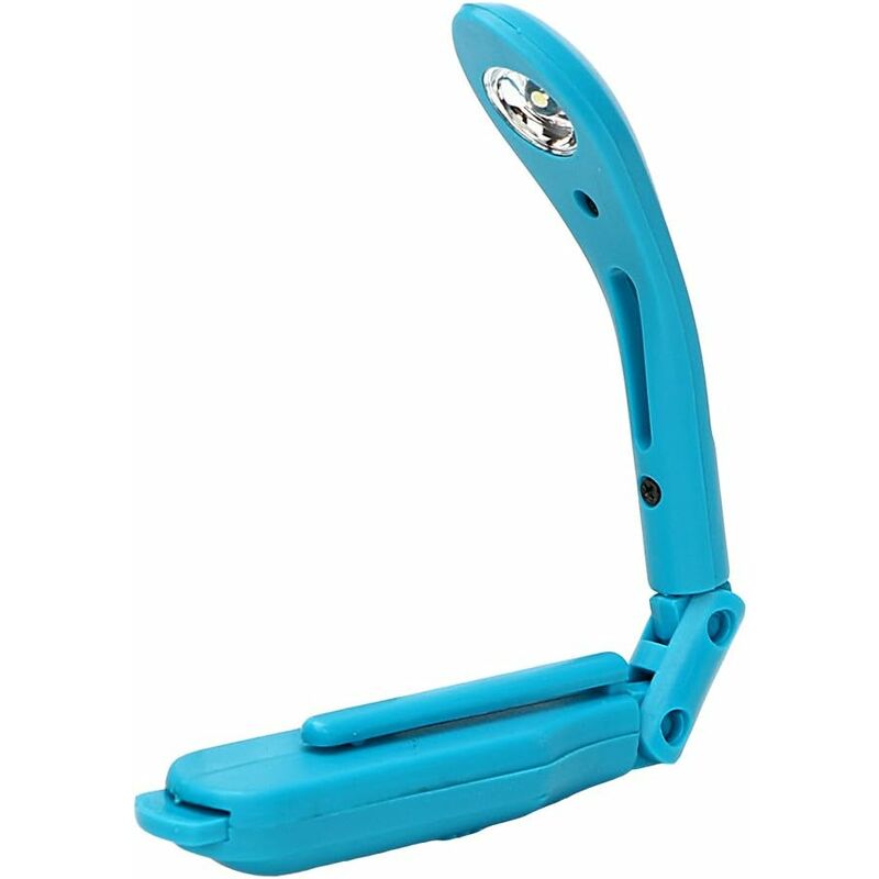 Adjustable Foldable Battery Powered Reading Light (Blue) V1188-MS-227-1489