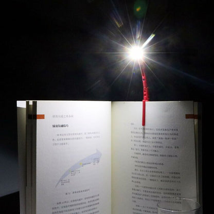 Adjustable Foldable Battery Powered Reading Light (Blue) V1188-MS-227-1489