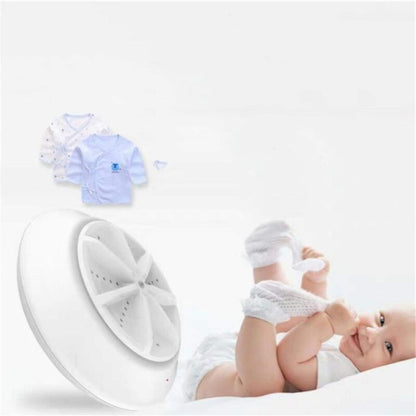 Mini Portable Ultrasonic Dirt Remover Washing Machine Usb Cable For Travel Home Business Trip V1188-MS-227-1490