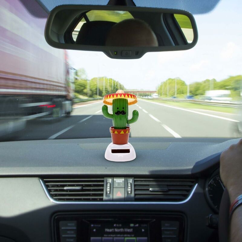Car Ornaments DAncing Shaking Head Auto DAshboard Decoration Car Accessories (Cactus) V1188-MS-227-1495