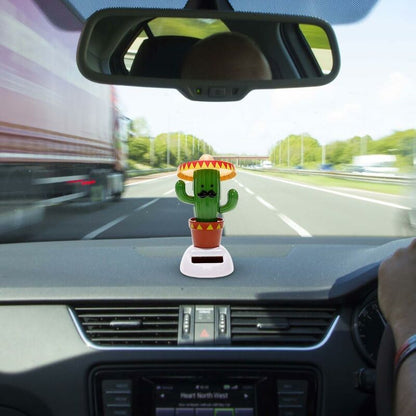 Car Ornaments DAncing Shaking Head Auto DAshboard Decoration Car Accessories (Cactus) V1188-MS-227-1495
