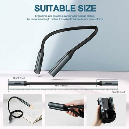 Reading Light, Usb Rechargeable Eye Care Night Light, Hug Light 3 Brightness Modes, 360 degrees Flexible Book V1188-MS-227-1501