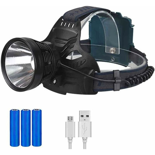 Rechargeable LED Headlamp For Adults, Ipx5 Waterproof Usb Rechargeable Headlamp For Camping, Running, Hunting V1188-MS-227-1504