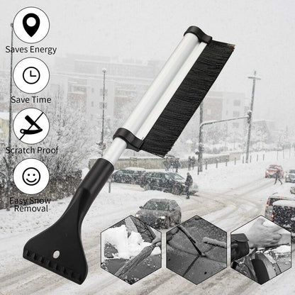 Snow Brush, 2 In 1 Ice Scraper Snow Brush Snow Broom Brush For Car Truck Windshield V1188-MS-227-1515