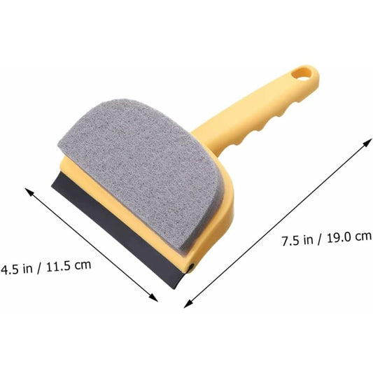 2 pcs Glass Wiper Bath Cleaner Household Floor Cleaners Double-Sided Window Cleaning Sponge Glass Cleaner V1188-MS-227-1518