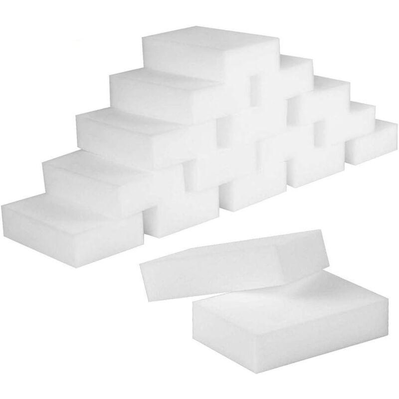 Magic Sponges, 50 pcs Melamine Cleaning Sponge - Magic Eraser For Bathroom, Pool, Kitchen, Floor, Wall - V1188-MS-227-1529
