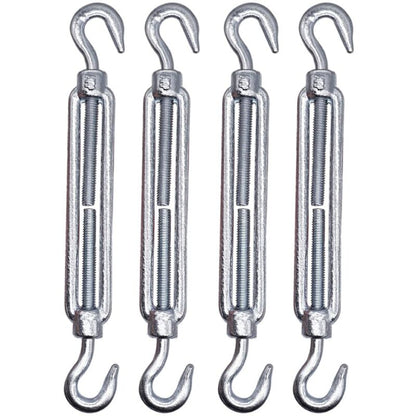 4 pcs M6 Adjustable Cable Turnbuckle With Hook And Loop - Cable Tension (4 pcs, M6) V1188-MS-227-1539