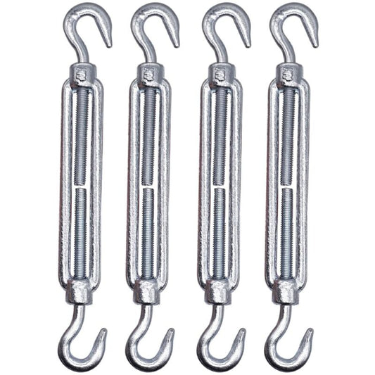 4 pcs M6 Adjustable Cable Turnbuckle With Hook And Loop - Cable Tension (4 pcs, M6) V1188-MS-227-1539