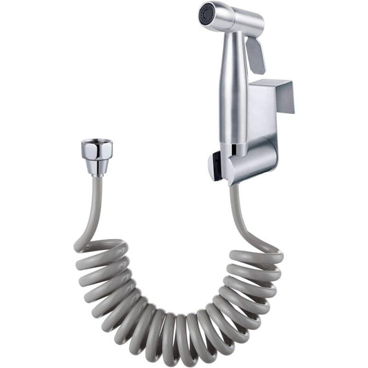 High Quality Toilet Bidet Kit With Water Tank Hook And 59" Abs Telescopic Flexible Shower Hose For DAily V1188-MS-227-1549
