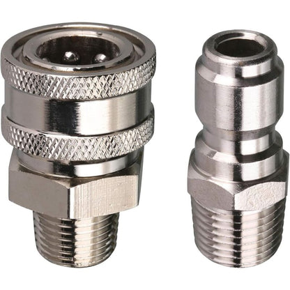 Pressure Washer Quick Connect Adapter Kit, 9.5Mm Male Thread, 5000 Psi 1 3/8'' Quick Connect Kit -Male V1188-MS-227-1555