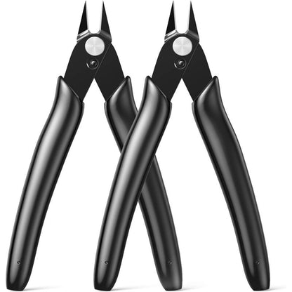 2 pcs Side Cutters Pliers For Cable Jewelry Crafts V1188-MS-227-1564